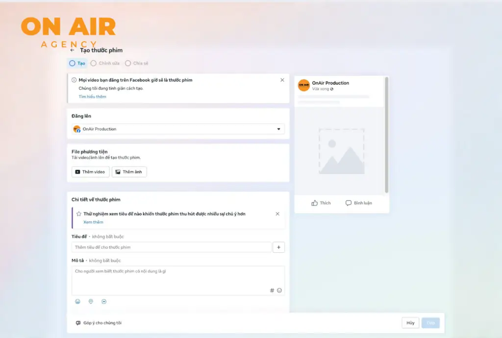 Thêm tiêu đề và mô tả chuẩn SEO và chọn Thumbnail hấp dẫn là bước tối ưu hóa Reels quan trọng